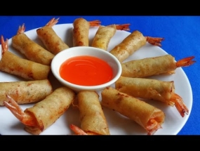 Chả giò tôm