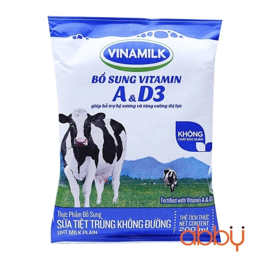 Sữa Tươi Không Đường Vinamilk