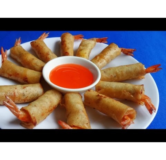 Chả giò tôm